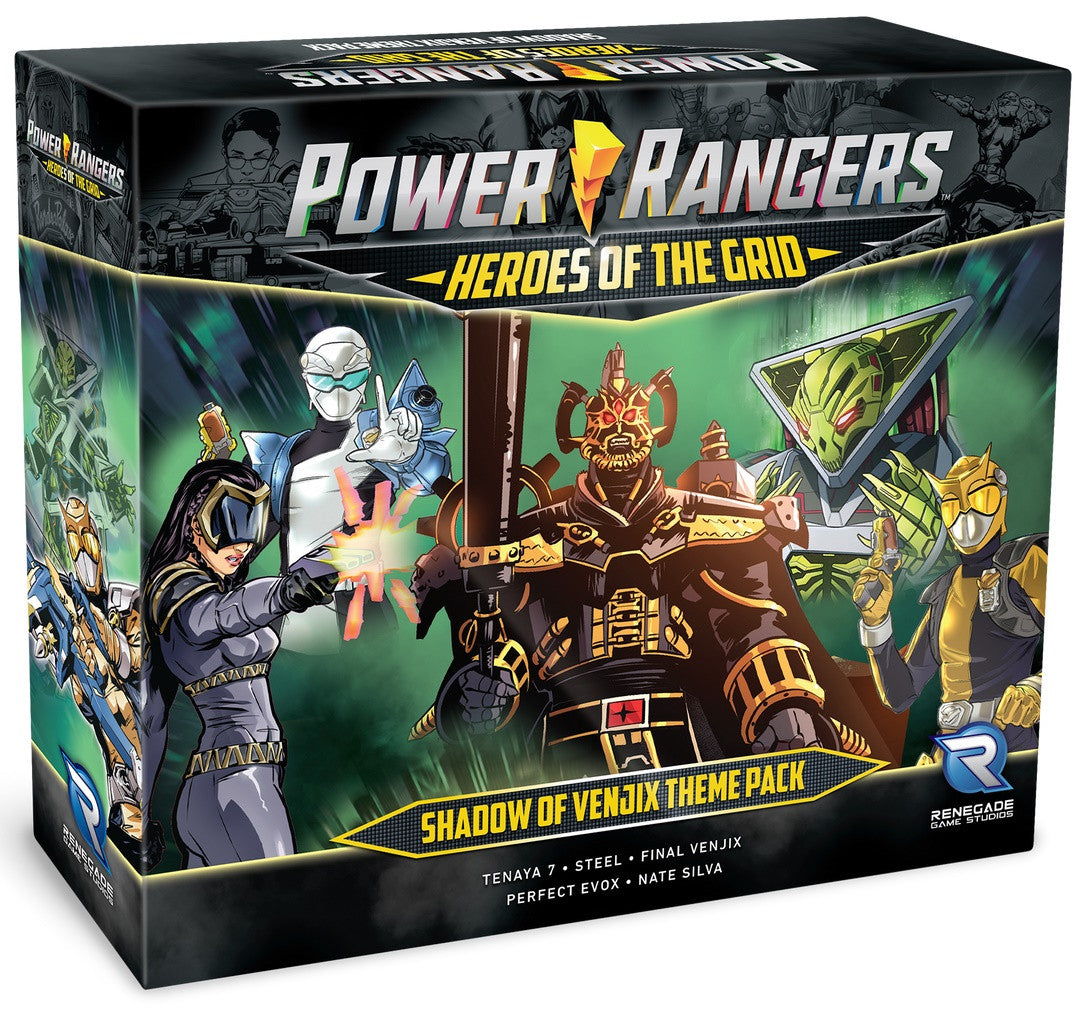 Power Rangers Heroes of the Grid Shadow of Venjix Theme Pack
