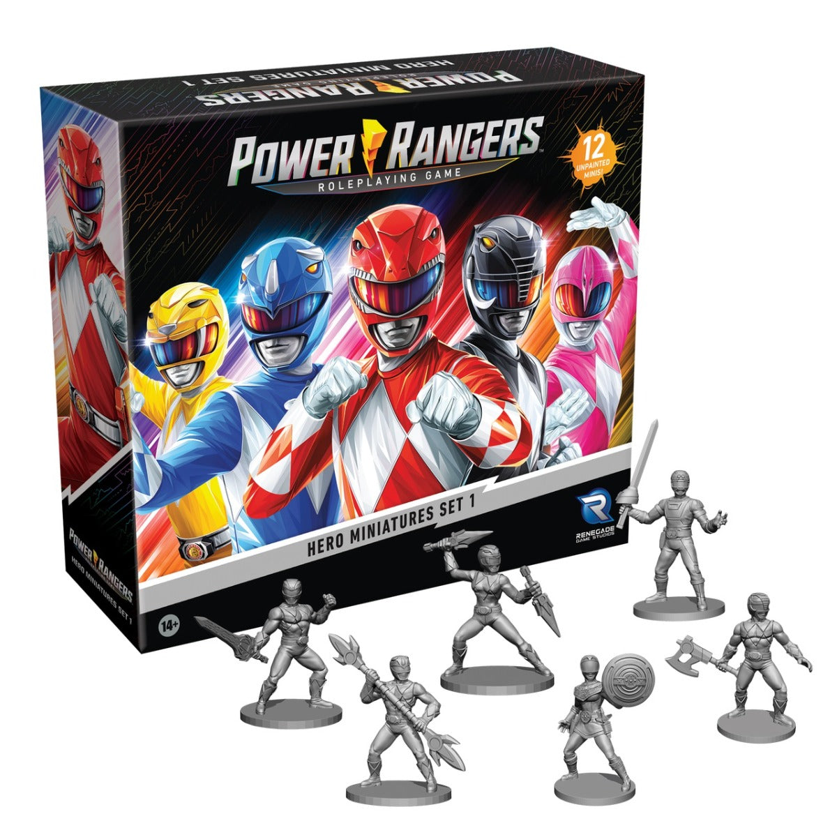 Power Rangers RPG - Hero Miniatures Set 1
