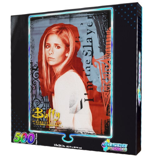 Puzzle - Buffy the Vampire Slayer Foil Collector's Puzzle "Slayer" 500 Piece Puzzle