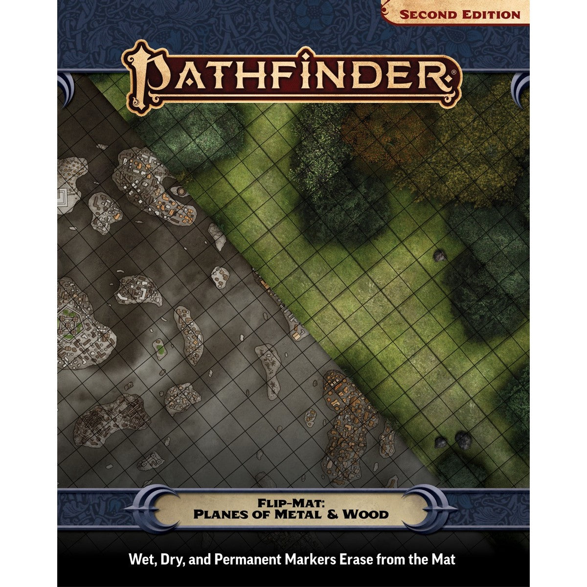 Pathfinder Second Edition - Flip-Mat - Planes of Metal and Wood