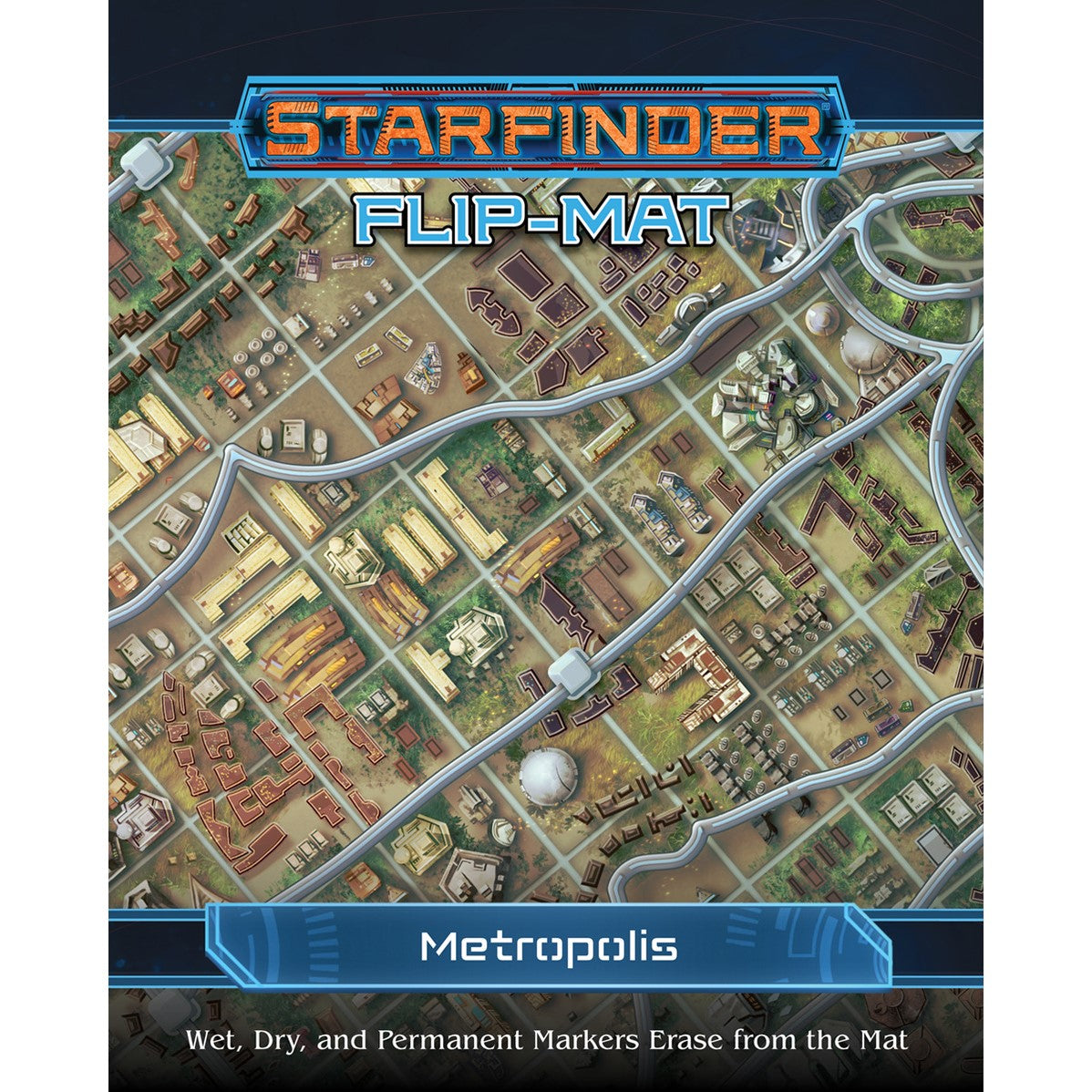 Starfinder RPG Flip Mat Metropolis