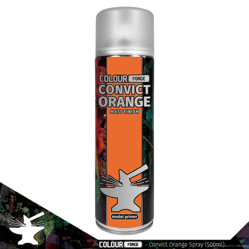 Colour Forge - Aerosol - Convict Orange 500ml