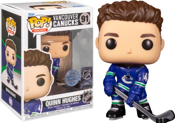 NHL: Vancouver - Quinn Hughes (Home) US Exclusive Pop! Vinyl