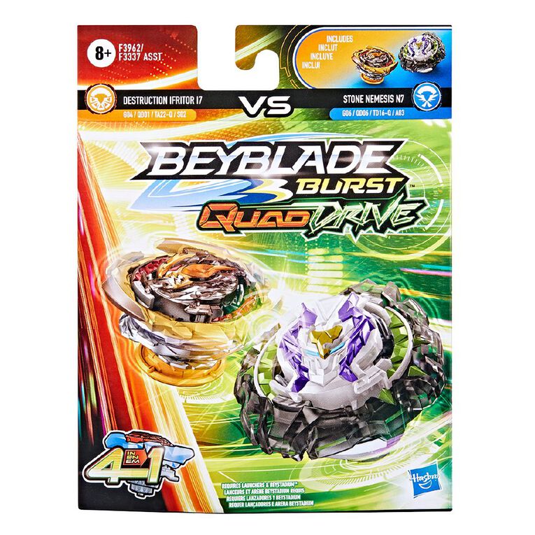 Beyblade Quad Drive Dual Pack Assortment