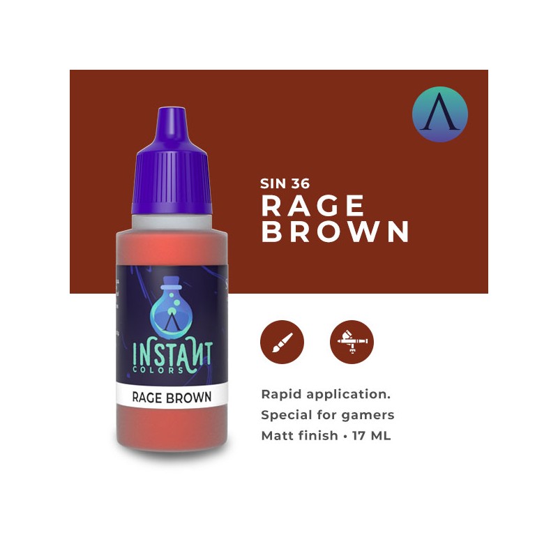 Scale 75 Instant Colors Rage Brown 17ml