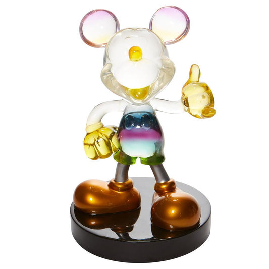 Disney - Rainbow Mickey Mouse NLE Clear Resin Figure