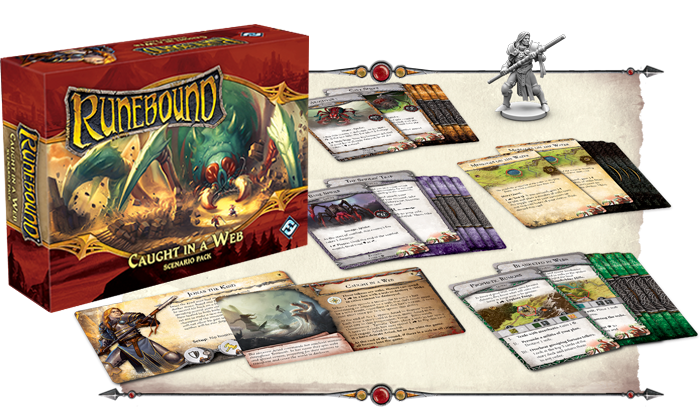 Runebound Third Edition Caught in a Web Scenario Pack - Ozzie Collectables