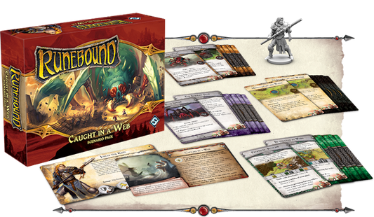Runebound Third Edition Caught in a Web Scenario Pack - Ozzie Collectables