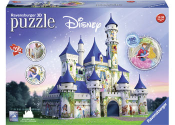 Ravensburger - Disney Princesses Castle 3D Puzzle 216 pieces - Ozzie Collectables