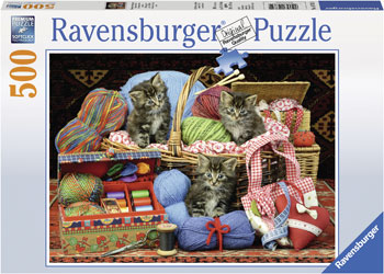 Ravensburger - Fluffy Pleasure Puzzle 500 pieces - Ozzie Collectables