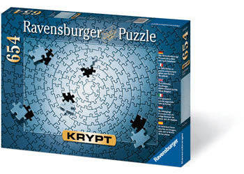 Ravensburger - KRYPT Silver Spiral Puzzle 654 pieces - Ozzie Collectables