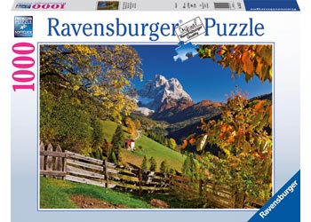 Ravensburger - Mountainous Italy Puzzle 1000 pieces - Ozzie Collectables