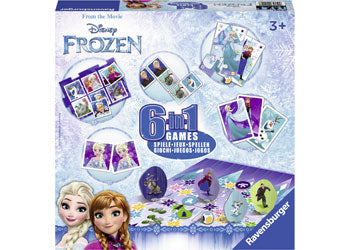 Ravensburger - Disney Frozen 6-in-1 Games