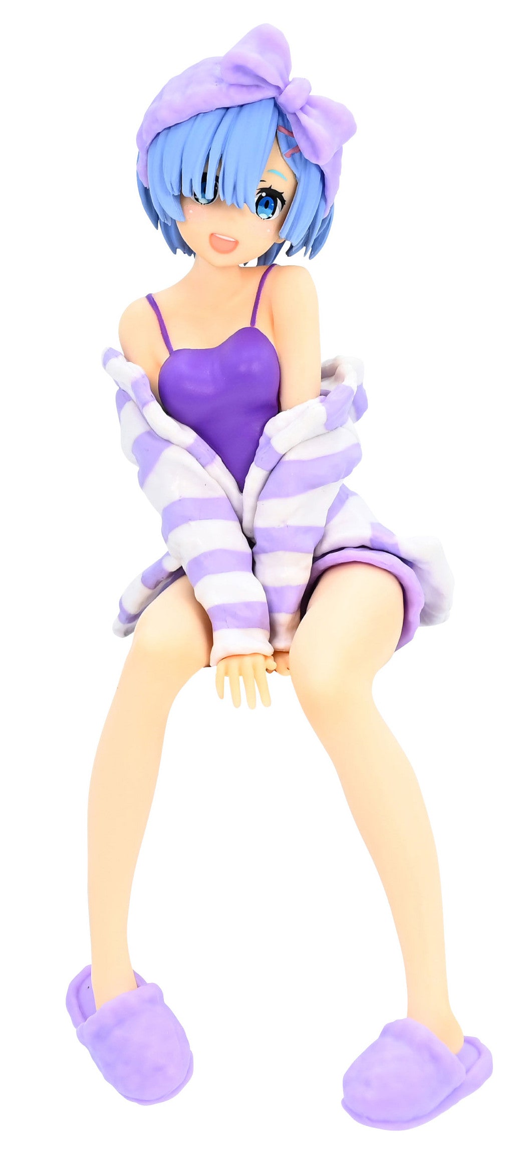 Re:ZERO Starting Life in Another World Noodle Stopper Figure Rem Room Wear Purple Color Version