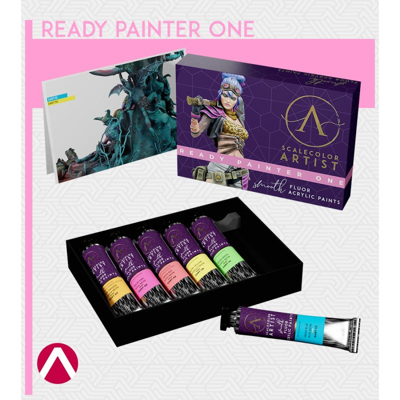 Scale 75 Scalecolor Artist Ready Painter One Paint Set