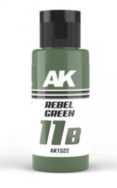 AK Interactive - Dual Exo 11B - Rebel Green  60ml