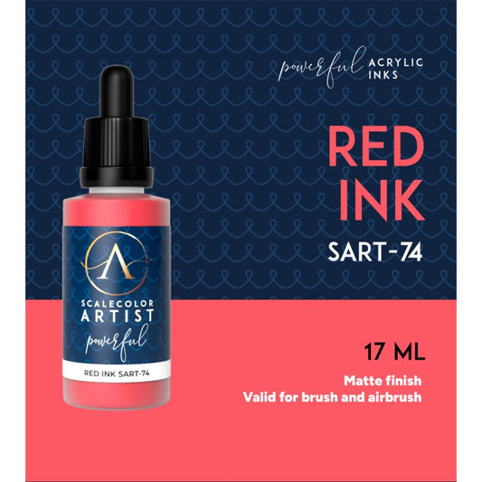 Scale 75 Scalecolor Artist Red Ink 20ml