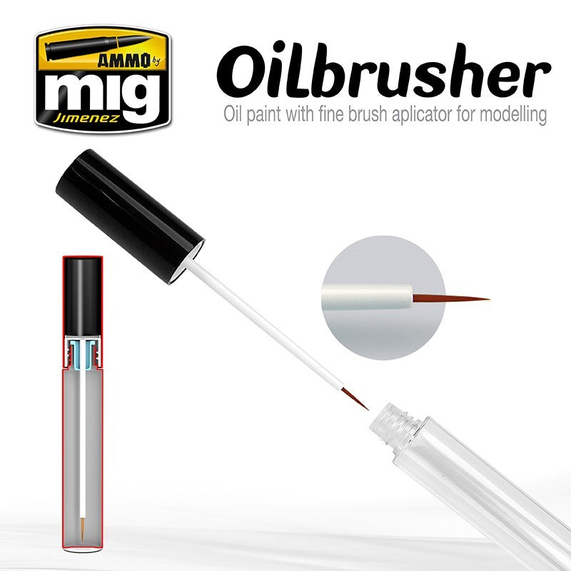 Ammo by MIG Oilbrusher Red
