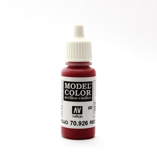 Vallejo Model Colour Red 17 ml - Ozzie Collectables