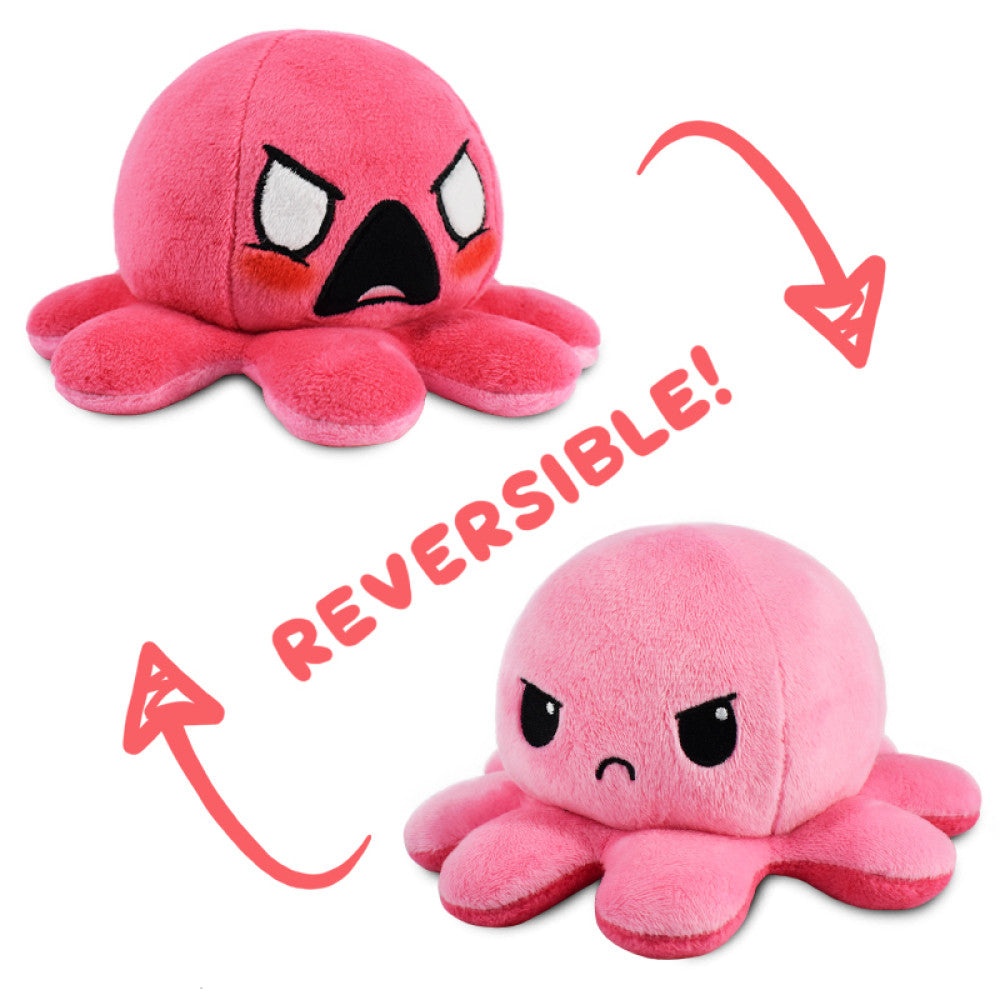 Reversible Plushie - Octopus Angry/Furious