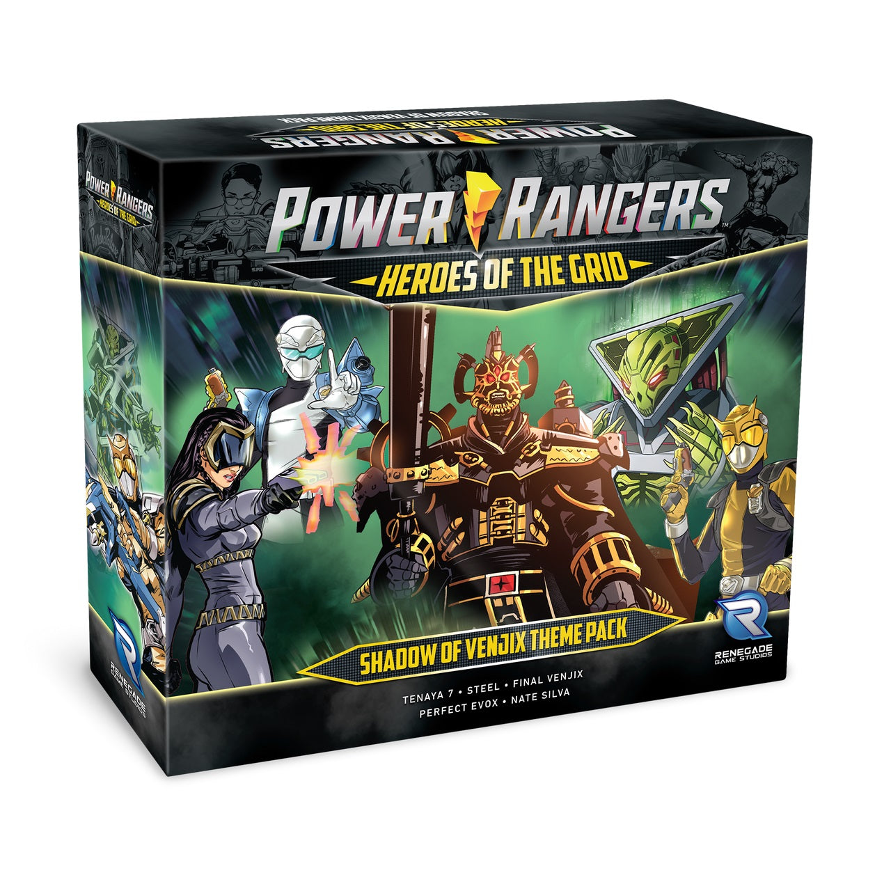 Power Rangers Heroes of the Grid: Shadow of Venjix Theme Pack