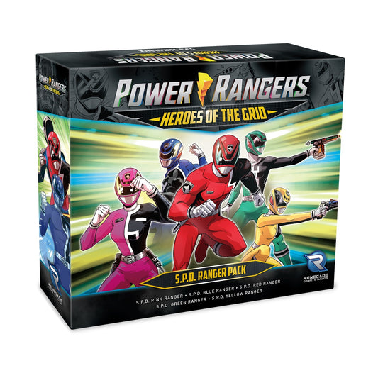 Power Rangers Heroes of the Grid - S.P.D. Ranger Pack