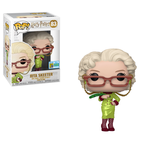 Harry Potter - Rita Skeeter 2019 San Diego Comic Convention Funko Stickered Exclusive Pop! Vinyl - Ozzie Collectables