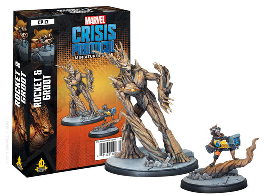 Marvel Crisis Protocol Miniatures Game Rocket and Groot Expansion - Ozzie Collectables