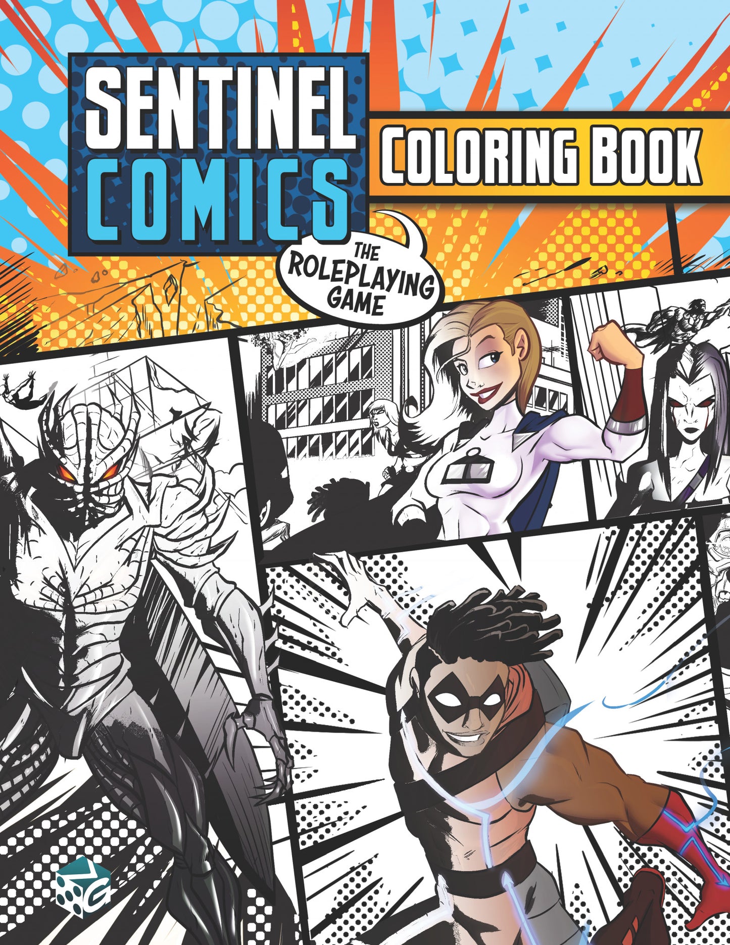 RPG Sentinels Comics - Coloring Book