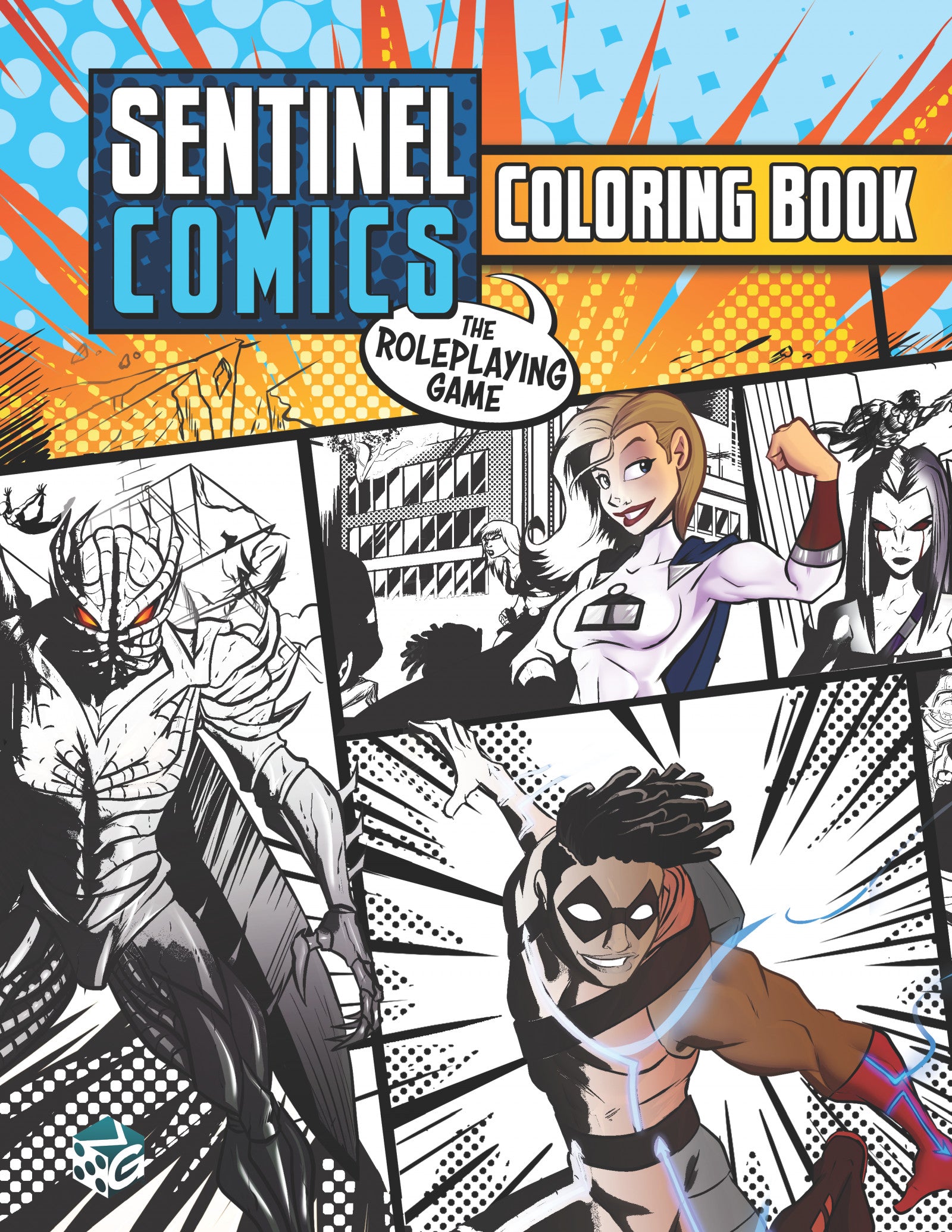 RPG Sentinels Comics - Coloring Book