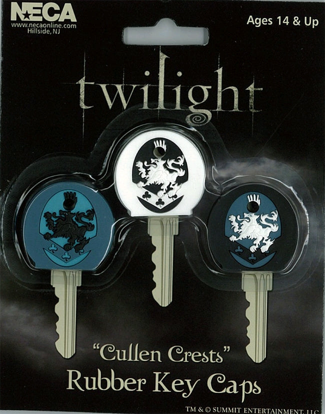 Twilight - Rubber Key Cap Cullen Crest 3-Pack - Ozzie Collectables