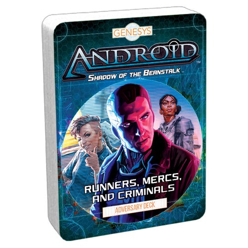 Genesys Runners Mercs and Criminals Adversary Deck