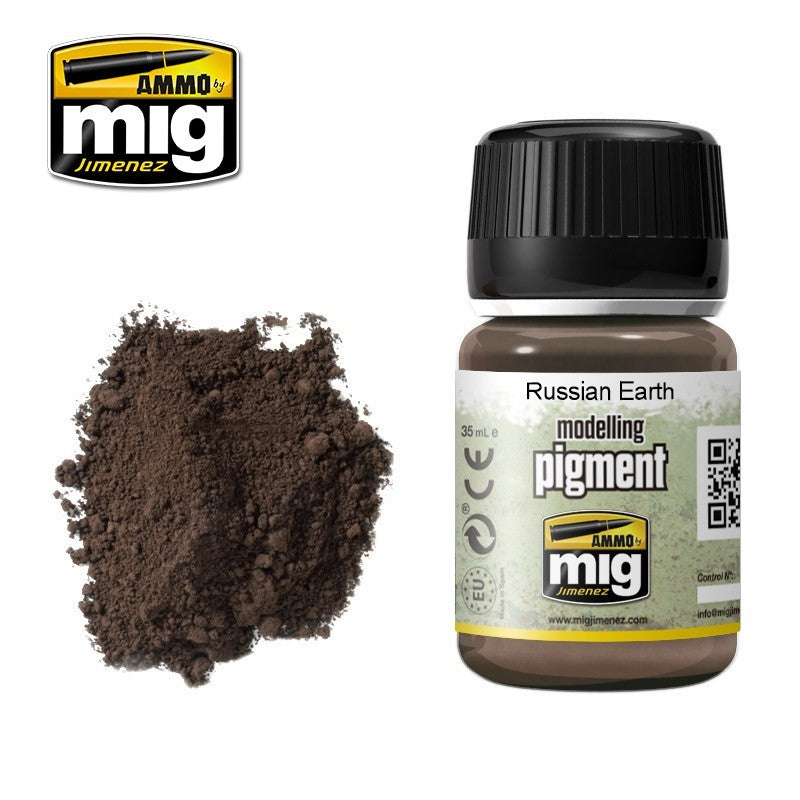 Ammo by MIG Pigments Russian Earth 35ml