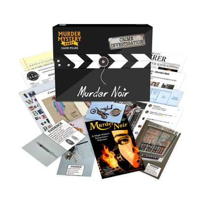 Murder Mystery Party Case Files - Murder Noir