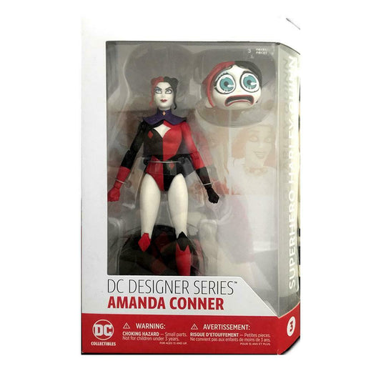 DC Comics Designer Series Superhero Harley Quinn Action Figure Amanda Conner