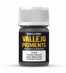 Vallejo Pigments Dark Slate Grey 30 ml - Ozzie Collectables