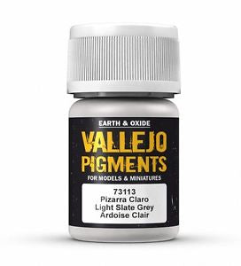 Vallejo Pigments Light Slate Grey 30 ml - Ozzie Collectables