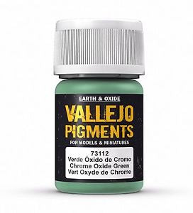 Vallejo Pigments Chrome Oxide Green 30 ml - Ozzie Collectables