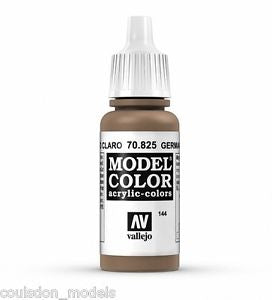 Vallejo Model Colour German Cam Pale Brown 17 ml - Ozzie Collectables