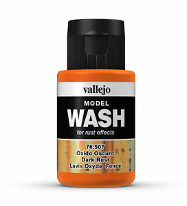Vallejo Model Wash Dark Rust 35 ml - Ozzie Collectables