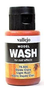 Vallejo Model Wash Light Rust 35 ml - Ozzie Collectables