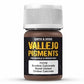Vallejo Pigments Burnt Umber 30 ml - Ozzie Collectables