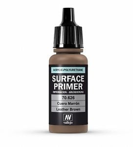 Vallejo Primer Leather Brown 17 ml - Ozzie Collectables