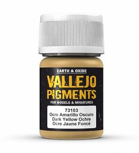 Vallejo Pigments - Dark Yellow Ochre 30 ml
