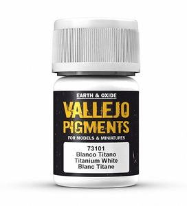Vallejo Pigments Titanium White 30 ml - Ozzie Collectables