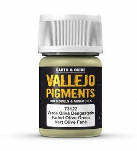Vallejo Pigments Fades Olive Green 30 ml - Ozzie Collectables