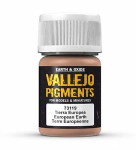 Vallejo Pigments European Earth 30 ml - Ozzie Collectables