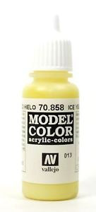 Vallejo Model Colour Ice Yellow 17 ml - Ozzie Collectables