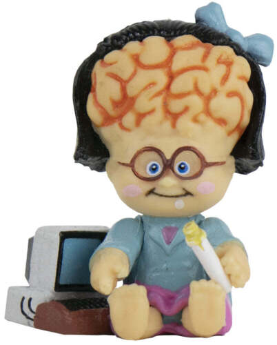 Worlds Smallest-GPK Garbage Pail Kids Brainy Janie