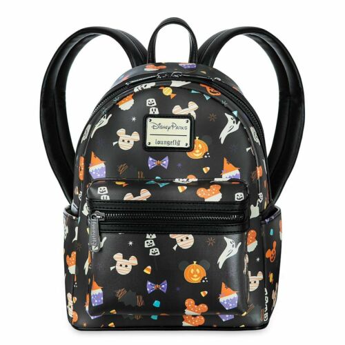 Disney Parks Loungefly Halloween Treats Snacks Mini Backpack Exclusive